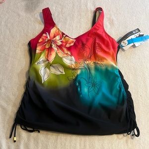 Christina Swimwear For A Full Figure - Swimsuit Top With Wire Support - Size 2XD
